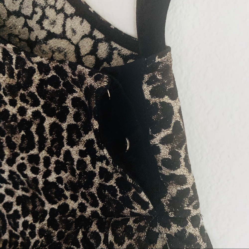 NWOT Sezane Kate Blouse Leopard Size FR 38/US 6 - Picture 6 of 8